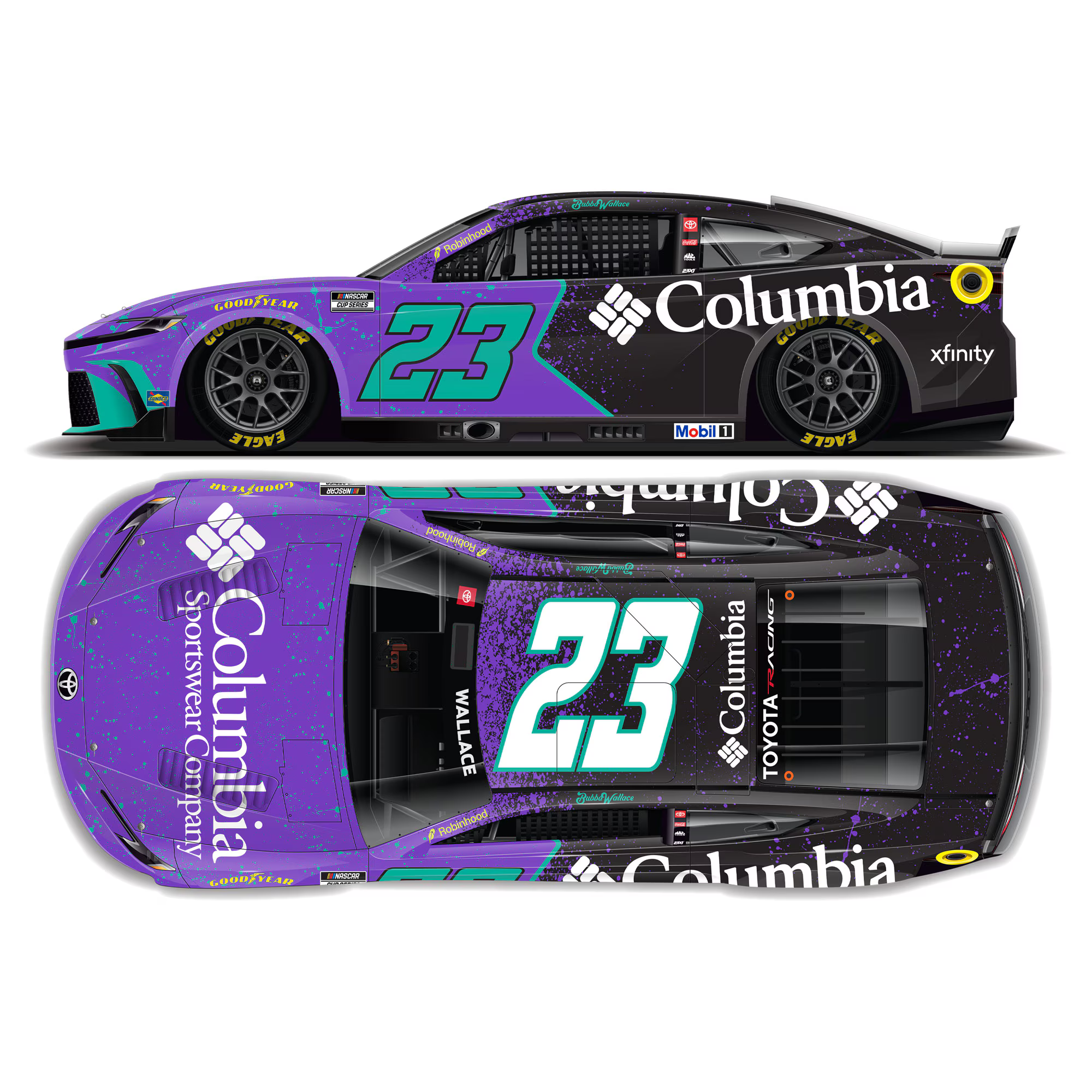 Bubba Wallace 2026 Columbia
