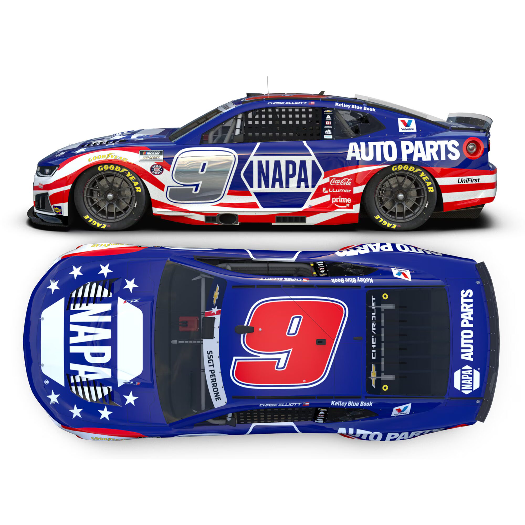 Chase Elliott 2026 Napa Patriotic
