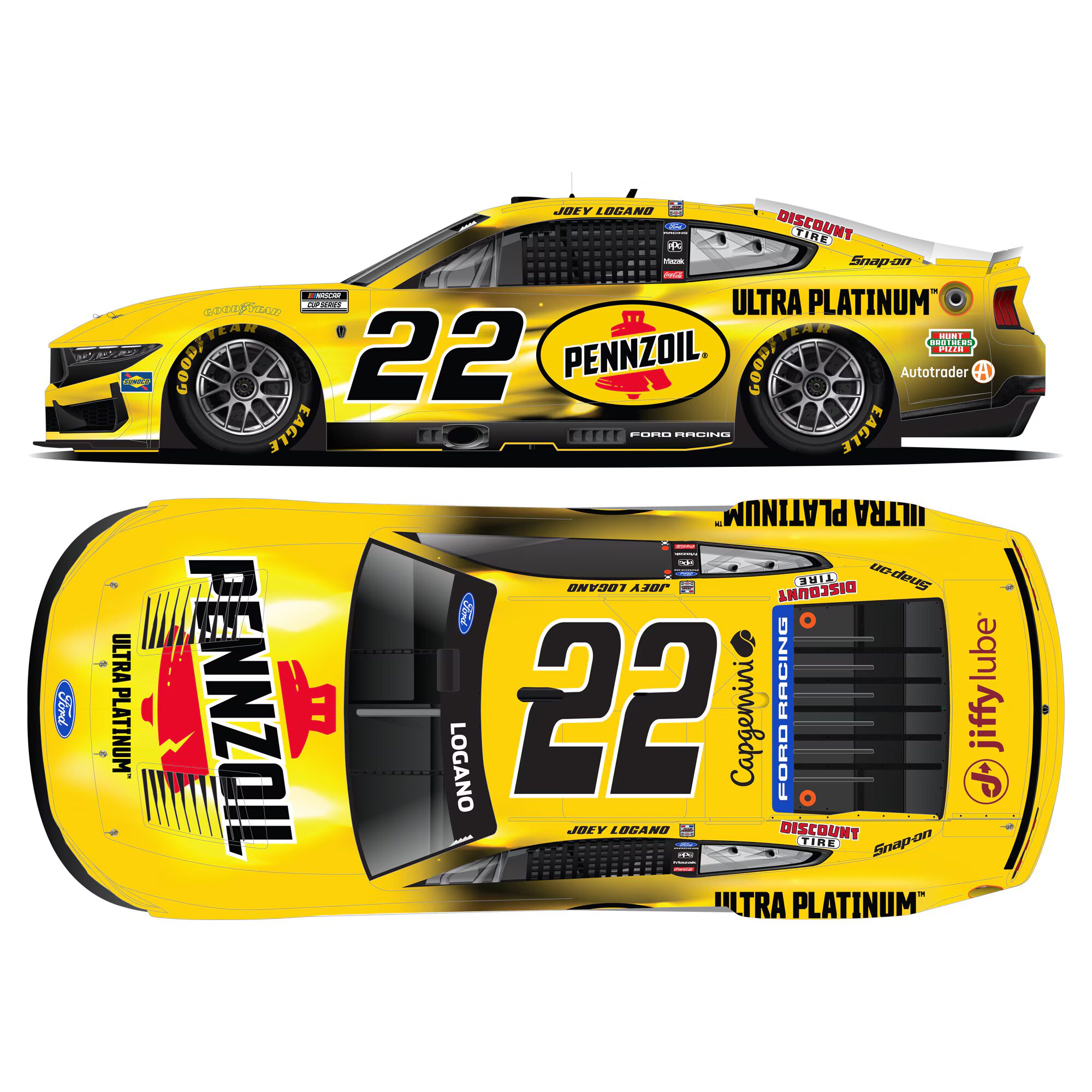 Joey Logano 2026 Pennzoil