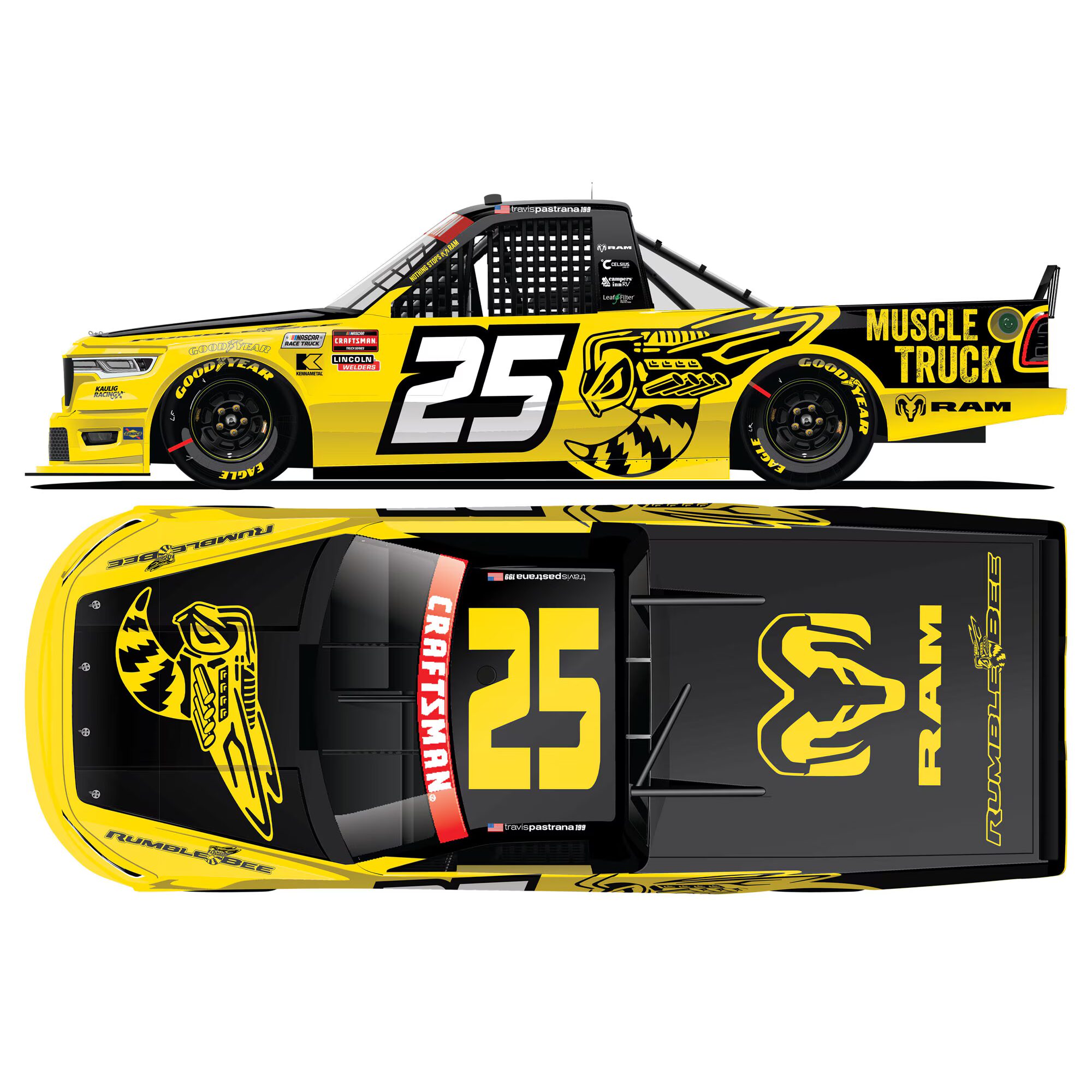 Travis Pastrana 2026 Ram Rumble Bee