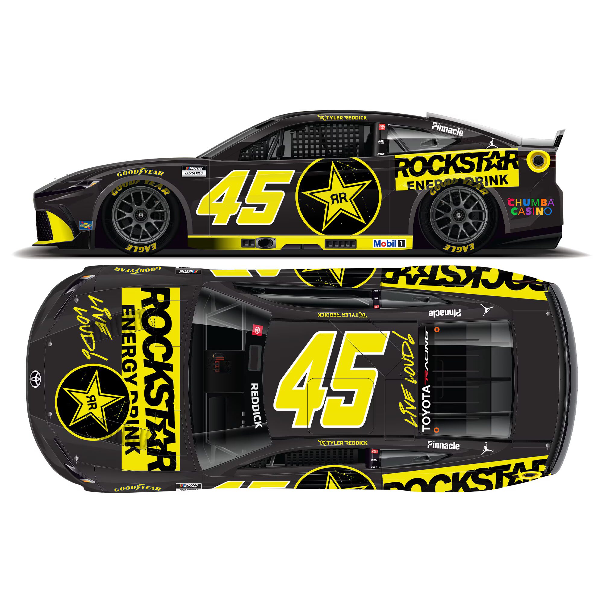 Tyler Reddick 2026 Rockstar Energy