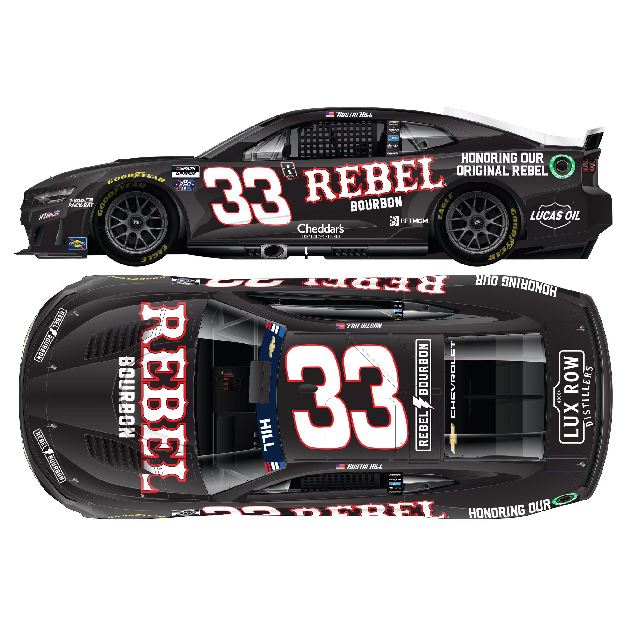 Austin Hill 2026 Rebel Bourbon Tribute To Kb