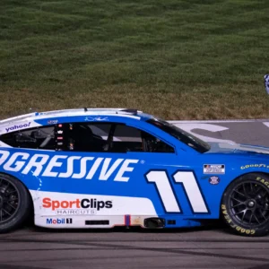 Denny Hamlin 2026 Progressive Nashville Raced Win
