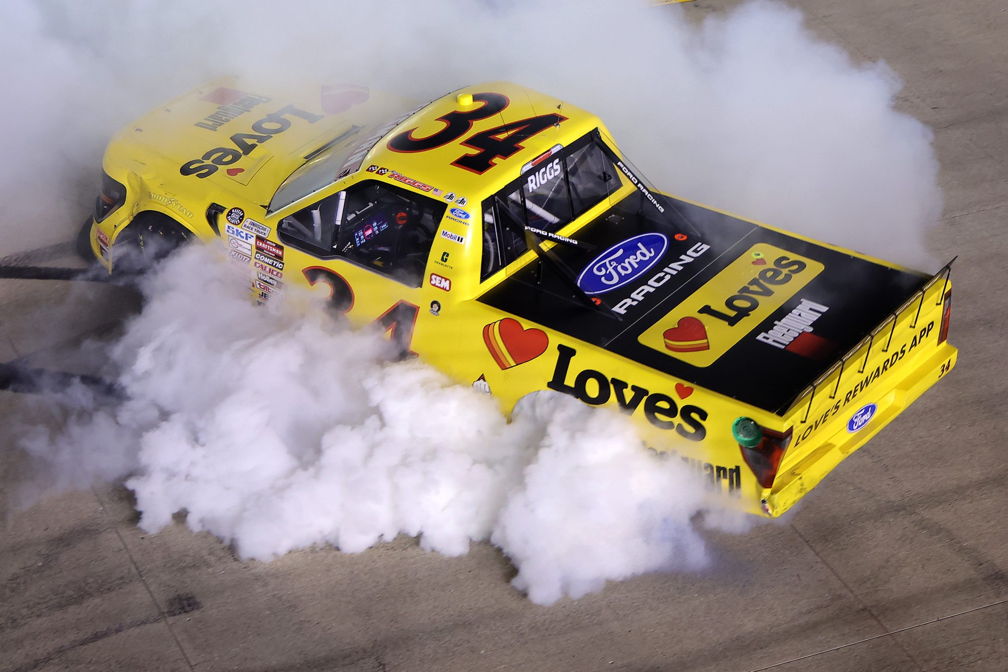 Layne Riggs 2026 Love's:fleetguard Nashville Raced Win
